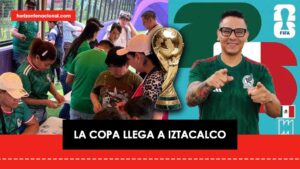 Alfredo Venadero llevará réplica de la Copa del Mundo a Iztacalco para promover la convivencia familiar