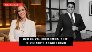 Atacan a balazos a regidora de Morena en Tecate; su esposo murió y ella permanece con vida