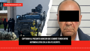 Capturan al presunto agresor que sembró temor entre automovilistas en la Vía Atlixcáyotl