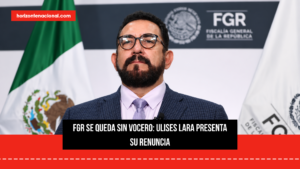 FGR se queda sin vocero: Ulises Lara presenta su renuncia