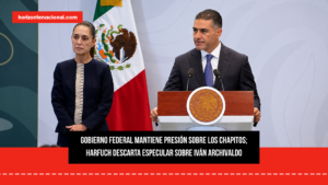 Gobierno federal mantiene presión sobre Los Chapitos; Harfuch descarta especular sobre Iván Archivaldo