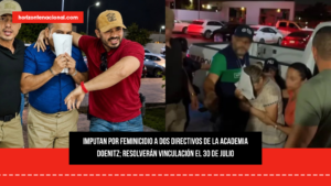 Imputan por feminicidio a dos directivos de la Academia Doenitz; resolverán vinculación el 30 de julio