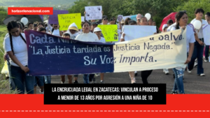 La encrucijada legal en Zacatecas: vinculan a proceso a menor de 13 años por agresión a una niña de 10