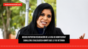 Medios reportan revocación de la visa de Montserrat Caballero; exalcaldesa admite que le fue retenida