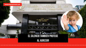 “No permanecer indiferentes”: CNDH pide denunciar y prevenir violencia sexual contra niñas y niños