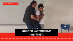 Despiden a maestro en Acámbaro por video con alumno; SEG dará atención psicológica a estudiantes