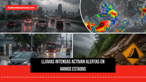 Lluvias, chubascos y calor: México enfrenta jornada de contrastes