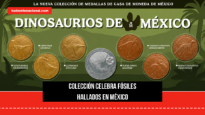 De Coahuila a Baja California: lanzan medallas de dinosaurios mexicanos desde 800 pesos