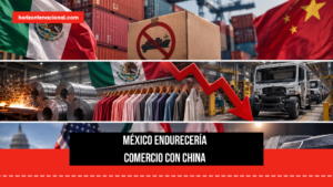 México analiza imponer nuevas restricciones y aumentar aranceles a productos de China
