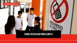 Siete de cada diez padres apoyan prohibir celulares durante la jornada escolar