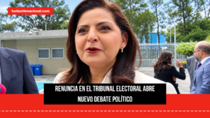 Renuncia de Mónica Soto sacude al Tribunal Electoral