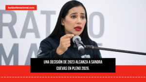 Operativo Diamante alcanza a Sandra Cuevas tres años después y frena sus aspiraciones políticas por un año