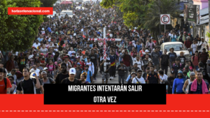 Varados y sin empleo, migrantes convocan a cuarta caravana desde Tapachula