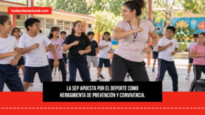 Mario Delgado destaca al deporte como herramienta para prevenir adicciones y fortalecer la convivencia escolar
