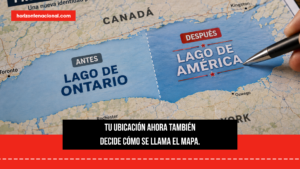 ¿Lago Ontario o Lago América? Google Maps muestra un nombre diferente según el país donde estés