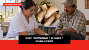 Salud advierte riesgo de nuevos casos humanos de gusano barrenador en Durango