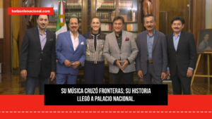 Sheinbaum destaca a Los Tigres del Norte como orgullo de México dentro y fuera del país