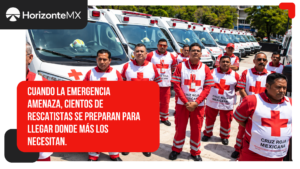 Cruz Roja prepara 587 rescatistas ante amenaza de Simón y Rachel en México