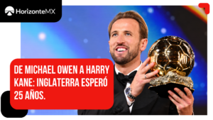 25 años después, Inglaterra vuelve a tener un Balón de Oro: Harry Kane rompe la espera