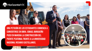 Burgueño cumple compromiso con estudiantes e inicia puente peatonal para la Universidad Rosario Castellanos