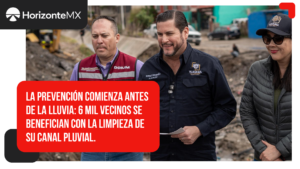 Ismael Burgueño trabaja para proteger a 6 mil tijuanenses con limpieza de canal pluvial en El Pípila